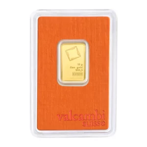 Valcambi 10 gram gold bar