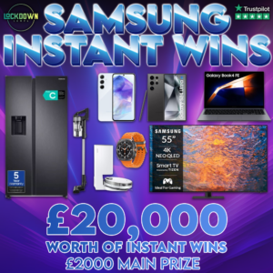 Samsung Instant win competition