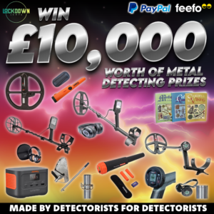 Metal detector instant win competition