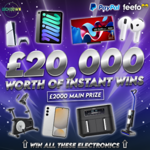 Electronics instant win competition