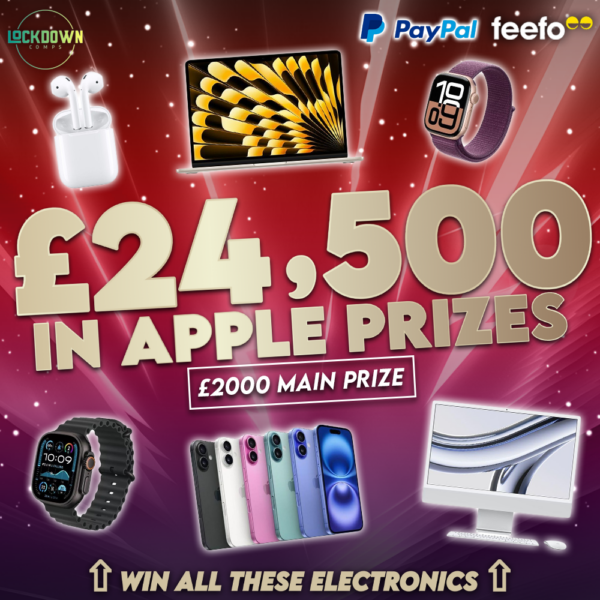 Apple products instant win competition