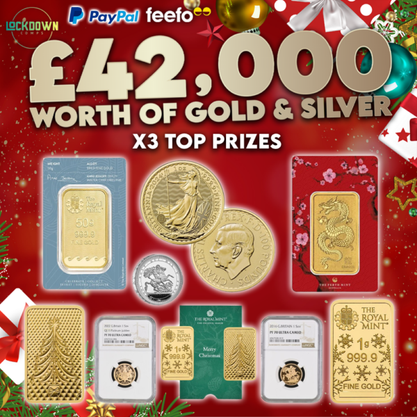 xmas gold and silver instant win competition