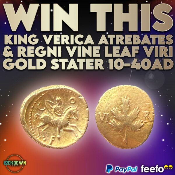 Exploring the Iron Age Gold Stater Coin Competition - King Verica of the Atrebates tribe